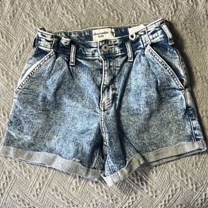 abercrombie kids 13/14 jean shorts